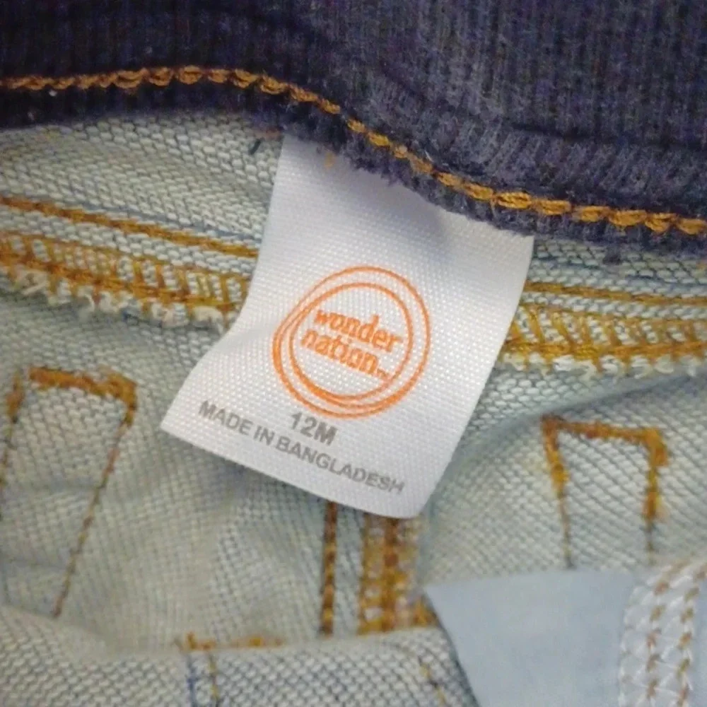 7 for all mankind and Wonder Nation infant girls size 12 months